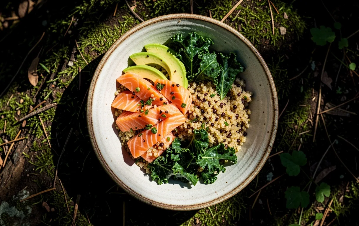 Nutrient-dense lunch focus